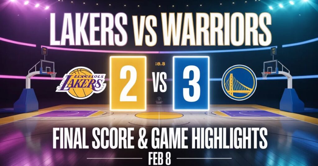 Lakers vs Warriors Score Today: Final Score & Game Highlights (Feb 8)