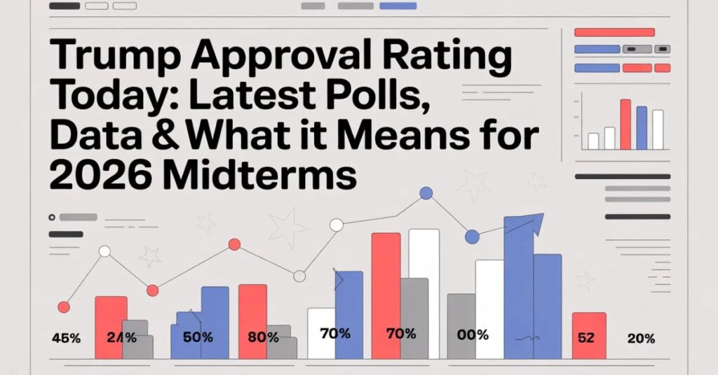 Trump Approval Rating Today: Latest Polls, Data & What It Means for 2026 Midterms