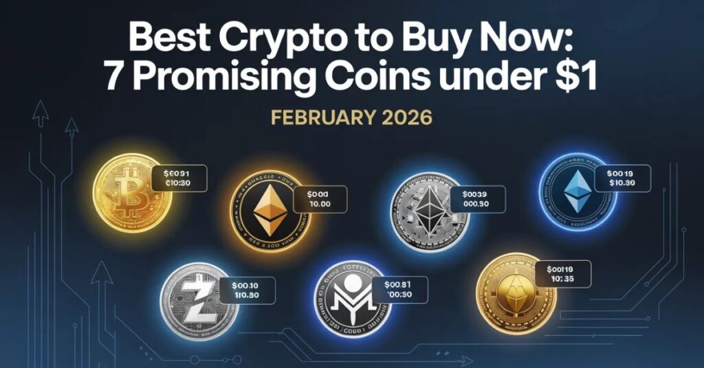 Best Crypto to Buy Now: 7 Promising Coins Under $1 (February 2026)