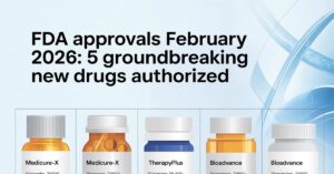 FDA Approvals February 2026: 5 Groundbreaking New Drugs Authorized