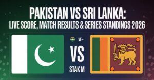 Pakistan vs Sri Lanka: Live Score, Match Results & Series Standings 2026