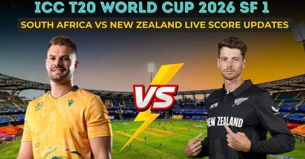 South Africa vs New Zealand Scorecard : T20 World Cup 2026 Semifinal | March 4, 2026