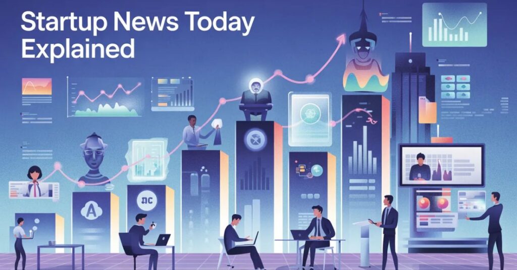 Startup News Today Explained: New Startups, Funding Updates & Market Trends